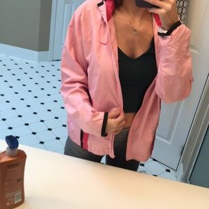 Pink Nike Windbreaker